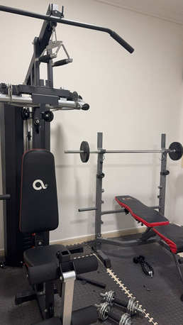 Jubail, Sporting Goods, SAR 1200,  Full Home Gym Equipment Set