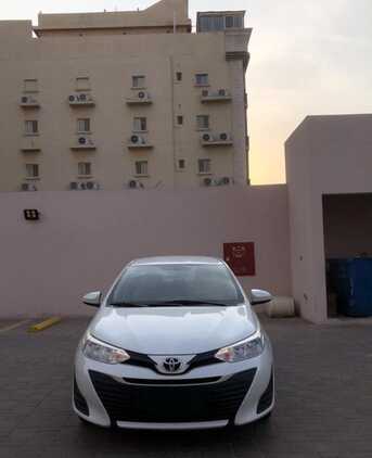 Riyadh, Vehicles, Cars & Trucks , SAR 40000,  Toyota Yaris 2019,  2019,  Automatic,  87000 KM,   Pearl White Full Agency Condition Car
