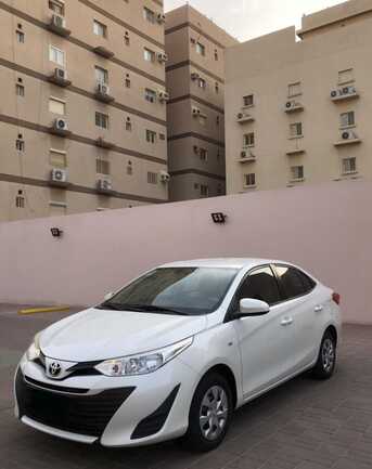 Riyadh, Vehicles, Cars & Trucks , SAR 40000,  Toyota Yaris 2019,  2019,  Automatic,  87000 KM,   Pearl White Full Agency Condition Car