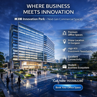 Gurgaon, Offices, M3M Innovation Park: Next-Gen Industrial Plots In Manesar, Gurgaon
