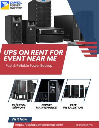 New Delhi, Appliance Repair, UPS On Rent For Events Near Me | 24/7 Power Backup Solutions