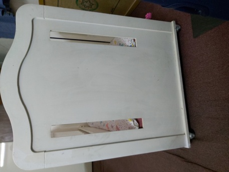 Riyadh, Furniture, SAR 350,  Full Size Baby Cot With 2 X Drawers