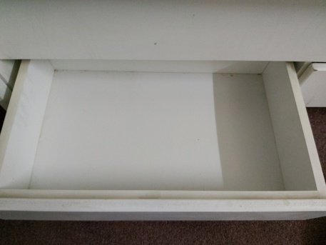 Riyadh, Furniture, SAR 350,  Full Size Baby Cot With 2 X Drawers