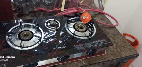 Jubail, Appliances, SAR 200,  Auto Gas Stove With Cylinder & Regulator