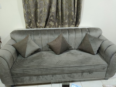 Jubail, Household Items, SAR 1,  7 Seater Sofa Set , Coffee Table And Corner Tables, Treadmill