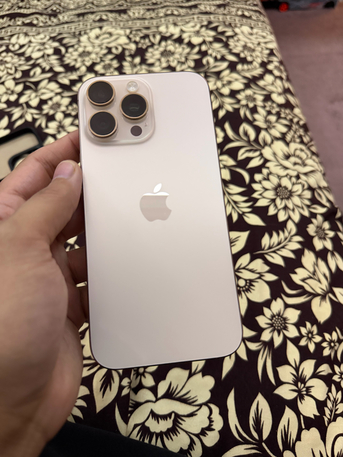 Al Masiaf, Mobile Phones, SAR 3650,  Apple IPhone 16 Pro Max - Desert Titanium - 256GB W/ MONTBLANC ORIGINAL CASE