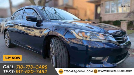 New York, Vehicles, Cars & Trucks , USD 8666,  Honda Accord Sport,  2015,  Automatic,  127138 KM,  FOR SALE!  &ndash;Like-New | 79K Florida Miles