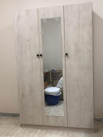 Jeddah, Furniture, SAR 550,  Stylish 3 Door Wardrobe &ndash; Strong Quality & Elegant Look ✨