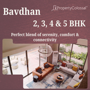 Pune, Real Estate For Sale, INR 7573000,  2 BR,  598 Sq. Feet,  Bavdhan Pune: A Scenic & Well-Connected Residential Hub