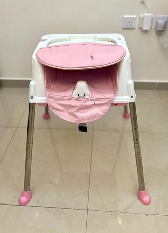 Madinat Al Ummal, Baby & Kid Stuff, SAR 50,  Baby High Chair With Adjustable Dining Tray