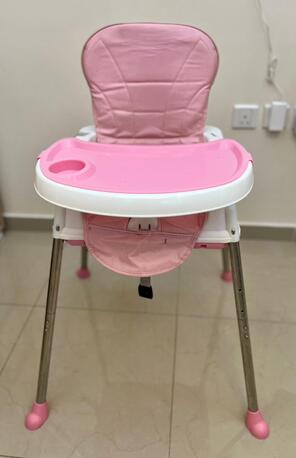 Madinat Al Ummal, Baby & Kid Stuff, SAR 50,  Baby High Chair With Adjustable Dining Tray