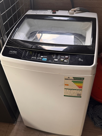 Al Malaz, Appliances, SAR 450,  Haier 6kg Top Load Washing Machine