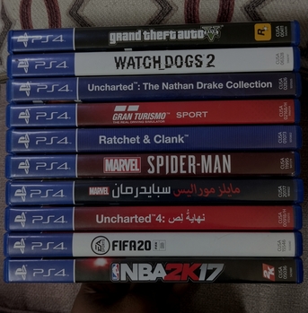 Al Malaz, Video Games, SAR 1100,  PlayStation And 10 Games