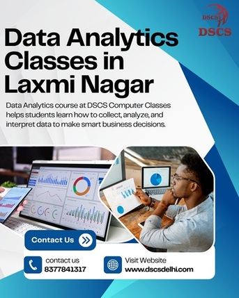 Laxmi Nagar, Education, Data Analytics Classes In Laxmi Nagar