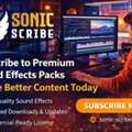 Subscribe To Premium Sound Effects Packs &ndash; Create Better Content Today
