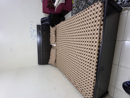 Khobar, Furniture, SAR 450,  Double Bed For Sale With Mattress
