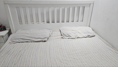 Al Malaz, Furniture, SAR 250,  King Size Bed Frame (185x195) &ndash; 250 SAR + Optional Free Mattress