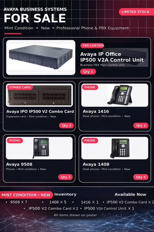 Riyadh, Electronics, SAR 1,  Avaya Devices For Sale