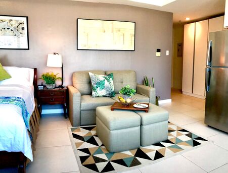 Manila, Apartments/Houses, PHP 35000/month,  Furnished,  Studio,  37 Sq. Meter,  Fully Furnished Studio Unit At Bonifacio Global City Taguig (BGC Taguig)