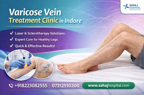 Indore, Health, Varicose Vein Treatment Clinic In Indore &ndash; Sahaj Hospital