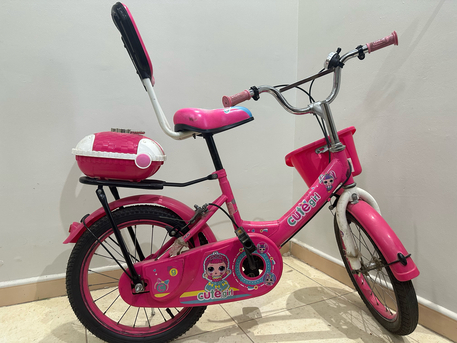 Jeddah, Bicycles, SAR 500,  Pink Kids Bicycle With Lock