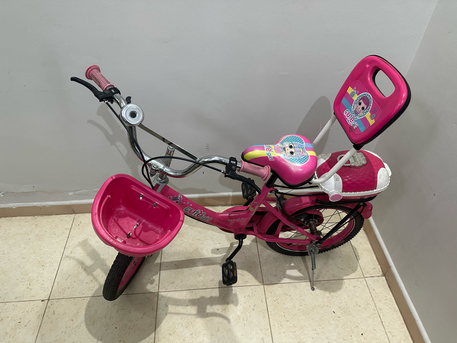 Jeddah, Bicycles, SAR 500,  Pink Kids Bicycle With Lock