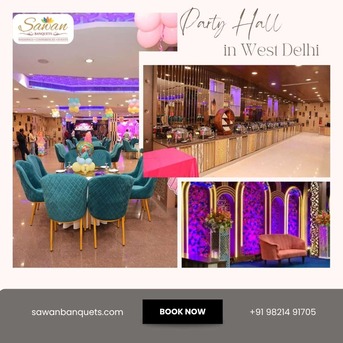 New Delhi, Event Planning, Party Halls In West Delhi