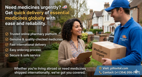 Ahmedabad, Health, Medicine Delivery Worldwide | Trusted Online Pharmacy &ndash; Pillsvital