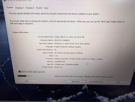 Al Hamra, Computers, SAR 2500,  Hp Pavilion Gaming High Performance Laptop