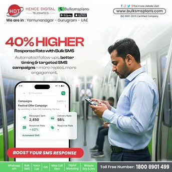 Gurgaon, Marketing, Increase Customer Engagement With Bulk SMS Marketing