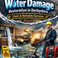 Local Water Damage Restoration In Derbyshire | Fast & Reliable Service