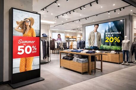 New Delhi, Business, Digital Signage Solution For Retail Streampurple AV Display Experts