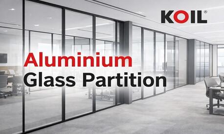 Ahmedabad, Furniture, Premium Aluminium Glass Partition Solutions India