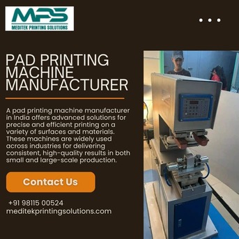 New Delhi, Printing, Pad Printing Machine Manufacturer In India