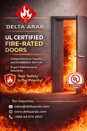 Dammam, Business, UL Listed, Fire Rated Door, Supply, Installation And Maintenance Services In Dammam.