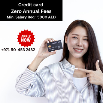 Dubai, Free Items, Best Credit Card In UAE - Zero Annual Fees | Min. Salary Required 5000 AED
