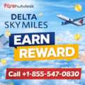 Call +1-855-547-0830 Delta Airline SkyMiles Program Earn Reward