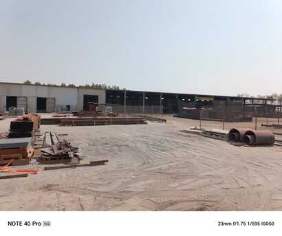 Jubail, Industrial Land, SAR 35,  5000 Sq. Meter,  Warehouse With Open Land Available For Rent In Jubail- 2 Industrial Area