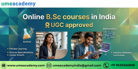 Noida, Lessons Offered, Online B.Sc Courses In India UGC Approved