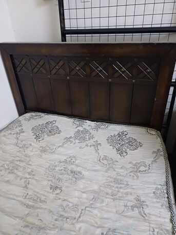 Dammam, Furniture, SAR 120,  BED WITH MATTERES (120 SR) + STEEL BED= 30 SR