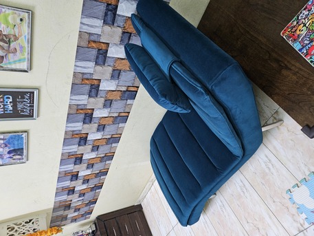 Riyadh, Furniture, SAR 350,  Good Condition Home Center Sofa