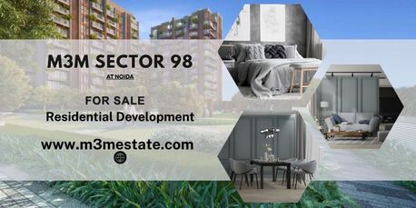 Noida, Real Estate For Sale, 2 BR,  M3M Sector 98 Noida &ndash; Luxury Living Made Affordable