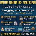 Female Chemistry Teacher With 10+ Years Of Experience