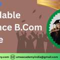 Affordable Distance B.Com Course