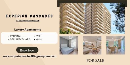 Gurgaon, Real Estate For Sale, 2 BR,  Experion Cascades Sector 88A Gurgaon &ndash; Elegant Urban Homes