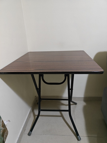 Al Khobar Al Shamalia, Furniture, SAR 50,  Multi-Purpose Folding Table Wooden Top - Made In Malaysia