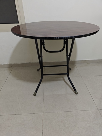 Al Khobar Al Shamalia, Furniture, SAR 50,  Multi-Purpose Folding Table Wooden Top - Made In Malaysia