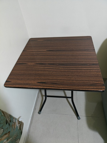 Al Khobar Al Shamalia, Furniture, SAR 50,  Multi-Purpose Folding Table Wooden Top - Made In Malaysia