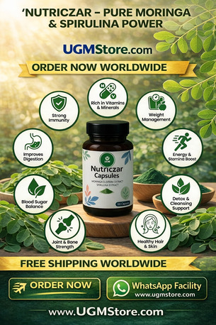 New York, Health & Beauty Items, USD 12,  Boost Energy Naturally &ndash; Moringa & Spirulina Capsules | Worldwide Free Delivery
