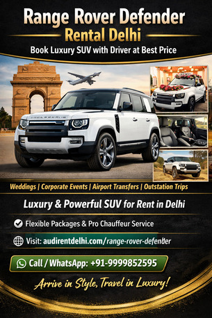 New Delhi, Travel, Range Rover Defender Rental Delhi &ndash; Book Luxury SUV With Driver At Best Price